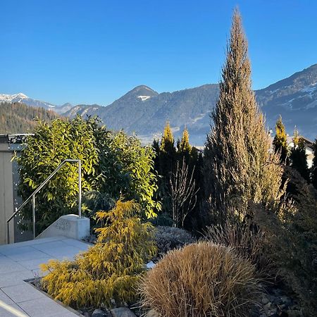 H21 - Modernes Ferienhaus 145Qm, 4Sz, Wellnessbereich Mit Sauna Und Dachterrasse Mit Panoramablick, Kuehlen Und Heizen Mit Geothermie Fügen Zewnętrze zdjęcie