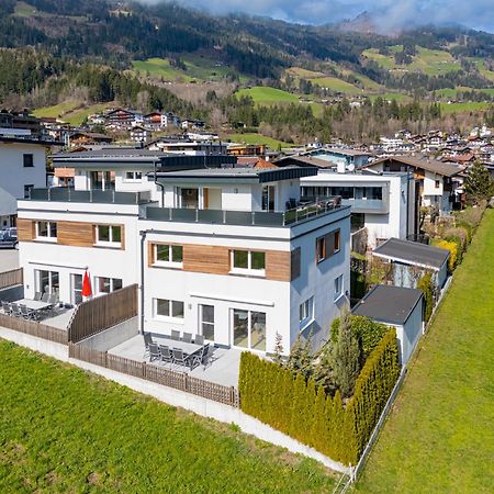 H21 - Modernes Ferienhaus 145Qm, 4Sz, Wellnessbereich Mit Sauna Und Dachterrasse Mit Panoramablick, Kuehlen Und Heizen Mit Geothermie Fügen Zewnętrze zdjęcie