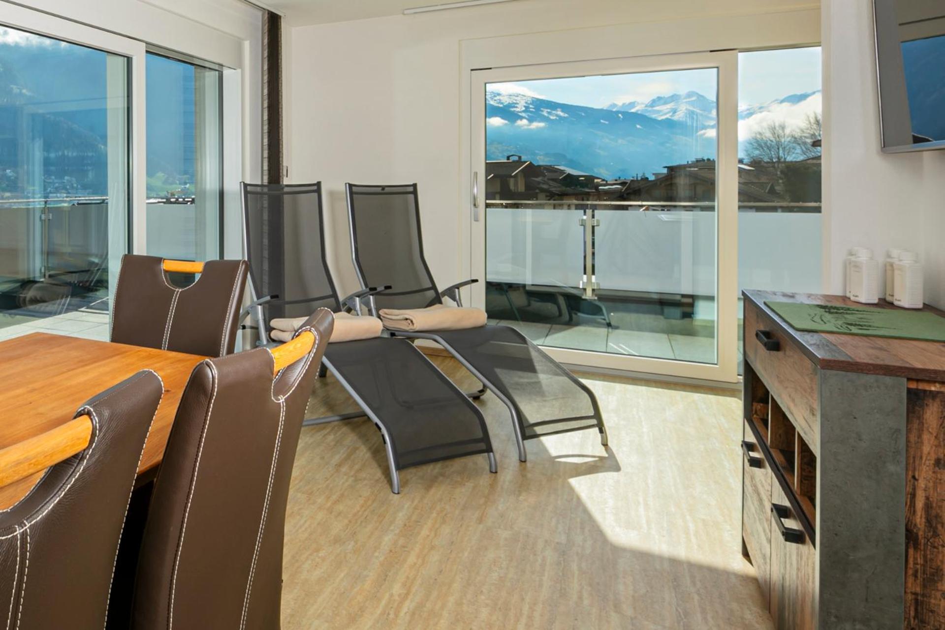 H21 - Modernes Ferienhaus 145Qm, 4Sz, Wellnessbereich Mit Sauna Und Dachterrasse Mit Panoramablick, Kuehlen Und Heizen Mit Geothermie Fügen Zewnętrze zdjęcie